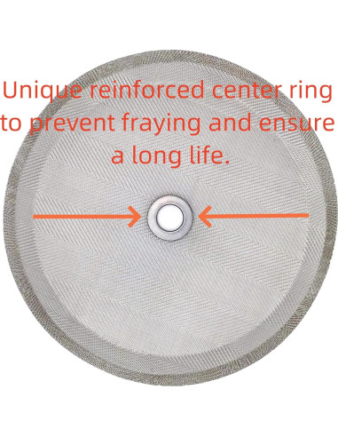 Filtros de Prensa Francesa Ruilida 4 Piezas Acero Inoxidable 10.16 cm