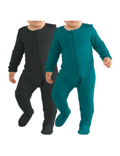 Mono de Rayón de Bambú para Bebés Ekkimy - Paquete de 2