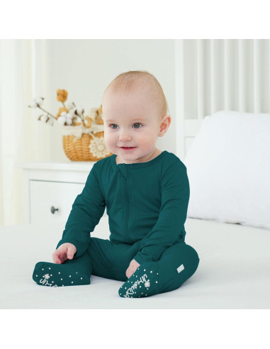 Mono de Rayón de Bambú para Bebés Ekkimy - Paquete de 2