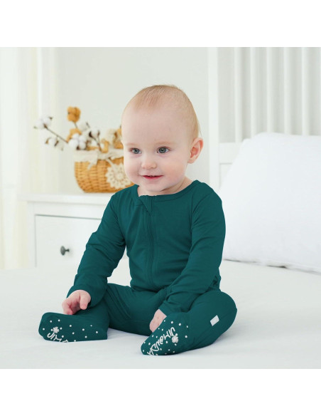 Mono de Rayón de Bambú para Bebés Ekkimy - Paquete de 2