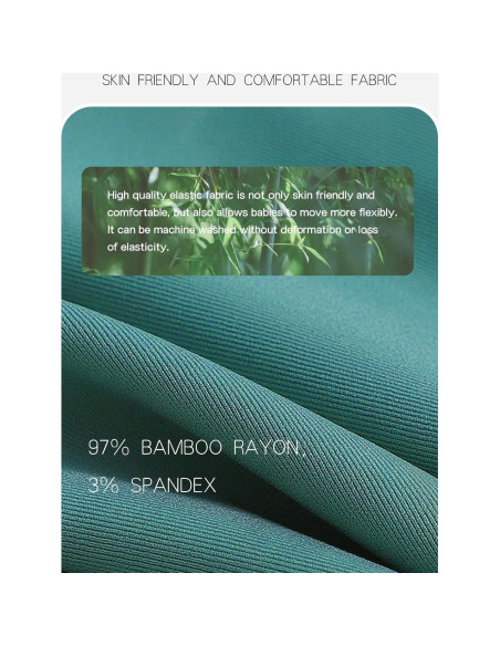 Mono de Rayón de Bambú para Bebés Ekkimy - Paquete de 2