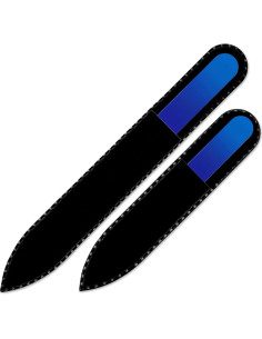 Set de 2 Limas de Uñas de Vidrio Mont Bleu - Hechas a Mano 2