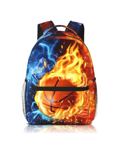 Mochila escolar de baloncesto BolAurp para niños 39.9x19.8x29cm