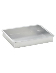 Molde Rectangular para Pasteles Winco 22.86x33.02 cm Aluminio