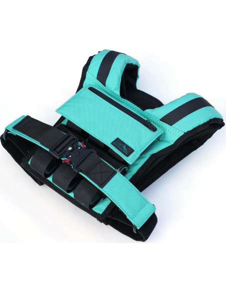 Chaleco de Pesas Ajustable SWITCHBACKZ 12 kg con Forro Lavable