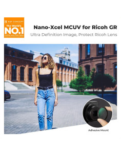 Filtro UV Protector K&F CONCEPT para Ricoh GR II/III/IV - Ultra Delgado 28 Capas 2