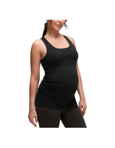 Camiseta Sin Mangas Maternidad CRZ YOGA Butterluxe Negro