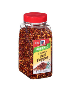 Pimiento Rojo Triturado Orgánico McCormick 219 g - Especia Picante