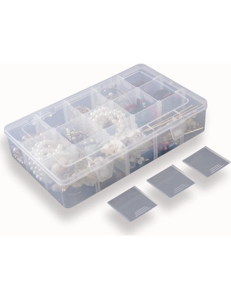 Cajas de Almacenamiento de Manualidades SYMPABASIC 15 Compartimentos