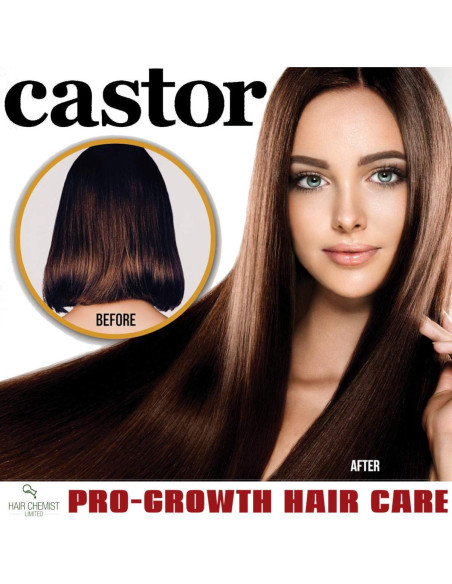 Aceite de Ricino Hair Chemist 200 g - Estimulador Crecimiento Cabello