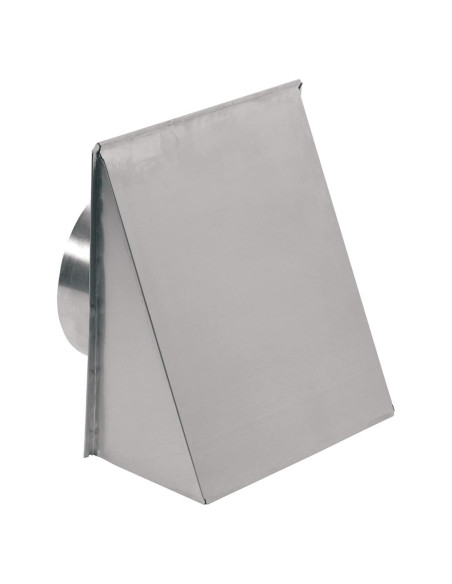 Tapón de Pared Redondo Broan-NuTone 643 8" Aluminio