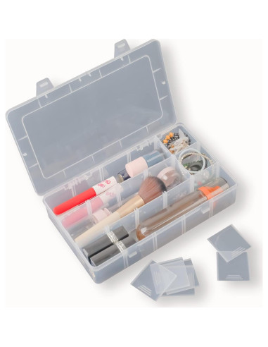 Cajas de Almacenamiento de Manualidades SYMPABASIC 15 Compartimentos