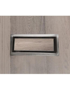 Rejilla de Piso Personalizable Zion 25.4 x 10.2cm Acero Inoxidable 2