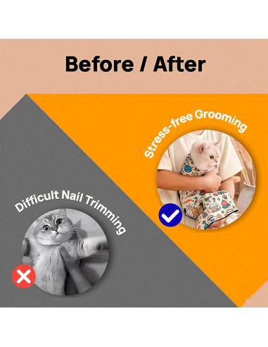 Envoltura para Gatos Genérico 70.1x70.1 cm Antiescape