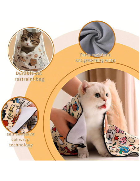 Envoltura para Gatos Genérico 70.1x70.1 cm Antiescape