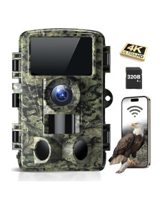 Cámara de sendero Dargahou 4K 48MP WiFi IP66 visión nocturna