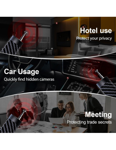 Detector de Cámaras Ocultas Zruyshdnk K18 Alta Sensibilidad