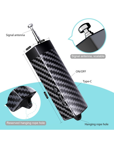 Detector de Cámaras Ocultas Zruyshdnk K18 Alta Sensibilidad