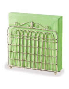 Soporte para Servilletas Park Designs Garden Gate - Crema