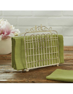 Soporte para Servilletas Park Designs Garden Gate - Crema 2