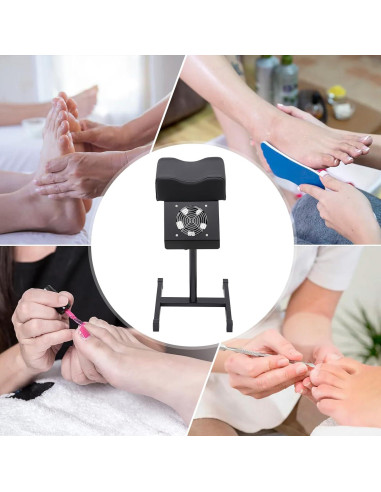 Reposapiés Ajustable PalaUha con Ventilador de Limpieza 22W