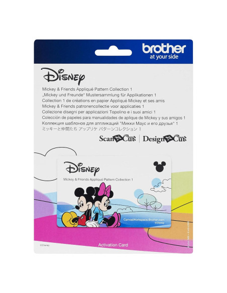 Patrones de Apliques Disney Brother CADSNP03 - 33 Diseños