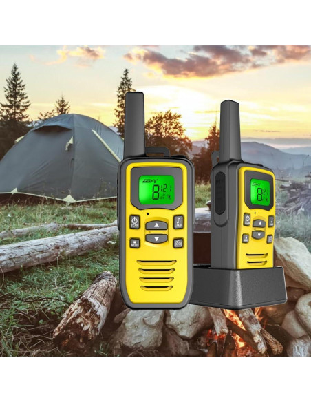 Walkie Talkies VOZKOM de Largo Alcance 24 km, 50 Canales