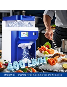 Trituradora de Hielo Eléctrica NEWTRY 8.45L 250W 400kg/h 2