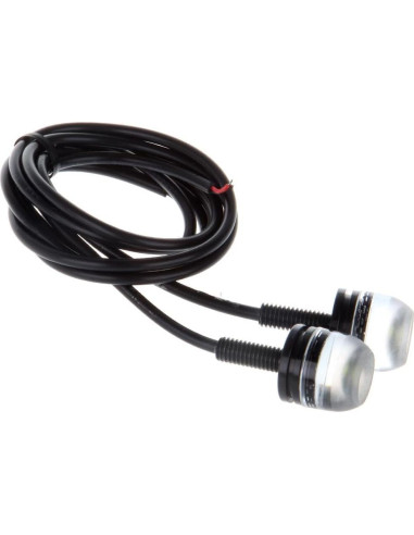 Luz de Niebla LED ECCPP 18mm para Coche DRL Luz Diurna
