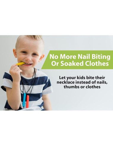 Collar Masticable Sensorial Tilcare Chew Chew - Set de 3 Lápices