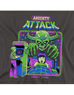 Mono Unisex Bebé Popfunk Steven Rhodes Ataque de Ansiedad 100% Algodón 2