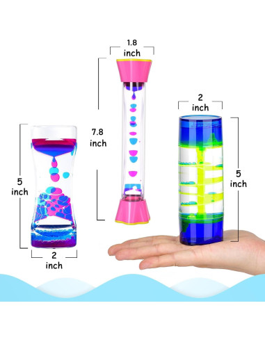 Juego de 5 Temporizadores Líquidos Sensoriales Dongguan Estilo 2
