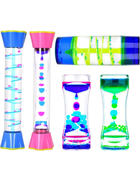 Juego de 5 Temporizadores Líquidos Sensoriales Dongguan Estilo 2