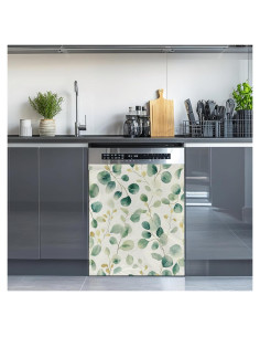 Cubierta Magnética para Lavavajillas WATMEBIS Eucalipto 58x66 cm