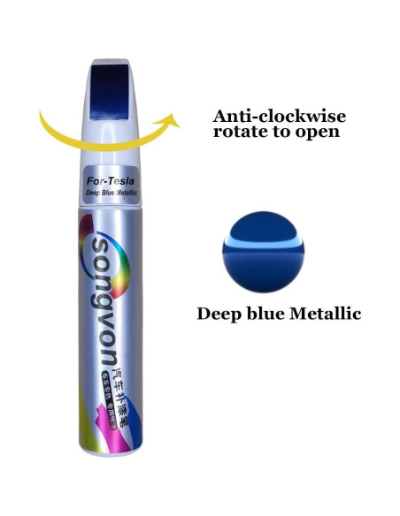 Pintura de Retoque Azul Metálico Profundo SONVEN 12ml