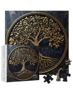 Rompecabezas Árbol de la Vida 1000 Piezas PICKFORU 60.6 cm 2