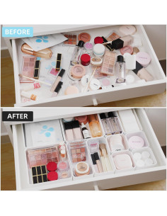 Juego de Organizadores de Cajones Apilables CHANCETSUI 11 Piezas 2