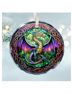 Adorno de Dragón Celta KOGIZO para Árbol de Navidad 8cm