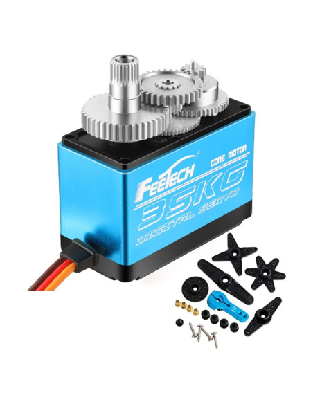 Servo Digital FEETECH 180 35Kg para Coches RC 1/10 1/8