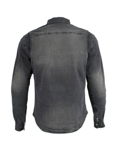 Camisa de Motociclista de Franela Negra Milwaukee MPM1620 Mediana