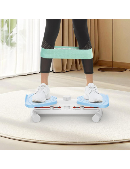 Máquina de Torsión de Cintura Zieuyend Azul con Banda de Resistencia