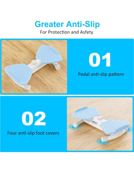 Máquina de Torsión de Cintura Zieuyend Azul con Banda de Resistencia