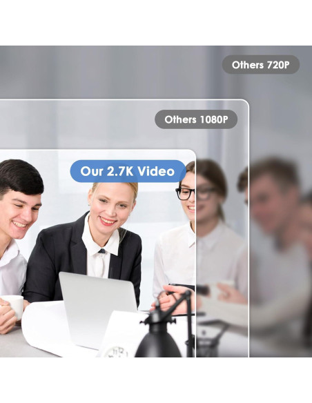 Cámara Pluma 2.7K TMKLOE con Tarjeta SD 64GB - Negro Brillante