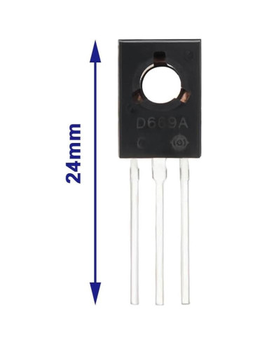 Transistores B649A D669A TO-126 10 Piezas 160V 2A Crear Idea