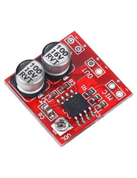 Placa Amplificadora Lm386 Genérico 2026 para Micrófono Electret