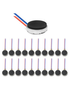 Motores de Vibración Mini Vkinman 10mm DC 3V 12000RPM (20Pcs)