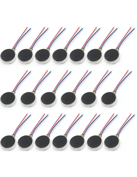 Motores de Vibración Mini Vkinman 10mm DC 3V 12000RPM (20Pcs)