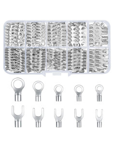 Kit de 320 Terminales Hembras de Anillo No Aislados MRSDZ