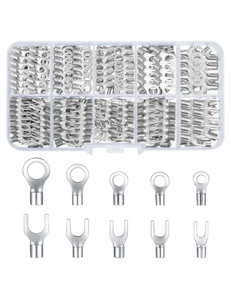 Kit de 320 Terminales Hembras de Anillo No Aislados MRSDZ