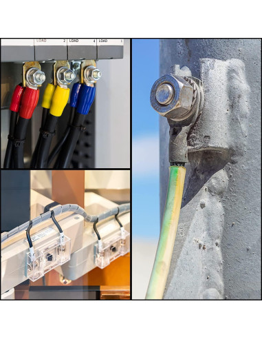 Kit de 320 Terminales Hembras de Anillo No Aislados MRSDZ